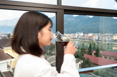 Double or Twin Room with Mountain View — Sapa Passion Hotel & Spa